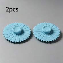 2pcs Silicone Cup Lid Creative Sealed Mug Cover Dustproof Glass Ceramic Cup Cover For Multiple Cup Types - 彩色 - 查看 8