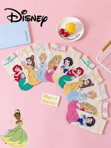 Disney 1/5/10 正品迪士尼袜子，可爱卡通图案儿童彩色中筒袜，时尚休闲透气学生袜，适合日常穿着、返校季、节日礼物 - 彩色 - 查看 18