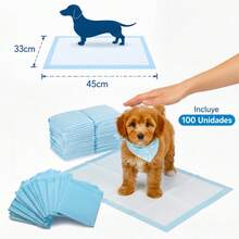 Pet Urine Pads/Diapers - Blue - View 2