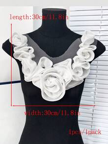 1个/包,8种颜色可选,新款3D褶皱大胸花,可用作服装配饰、DIY服装装饰,适用于婚纱、舞裙、刺绣用品 - A - 查看 18