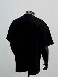 Camiseta divertida con gráfico de pollos y 6 pollos de dibujos animados coloridos - Camiseta unisex de peso pesado suave y corte relajado para hombres, mujeres, niños y niñas - Ropa casual, regalos de cumpleaños y Pascua - Impresa y enviada desde Canadá () - Diseño de arte de pollo con gallo - Negro - Ver 4