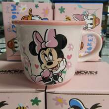 Disney Mani Scale 陶瓷水杯，卡通饮水杯，家用牛奶咖啡杯礼盒套装，生日礼物 - 彩色 - 查看 19