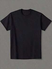 Camisetas de manga corta para mujer, camiseta gráfica de algodón para mujer - Camiseta casual de cuello redondo y manga corta con estampado geométrico audaz, top blanco transpirable y suave para atuendos casuales de primavera/verano, camiseta de verano, material semitransparente, ropa de vacaciones para mujer. - Negro - Ver 2
