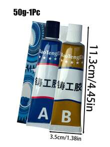Professional Cast Iron Repair Epoxy Resin - Heat/Chemical Resistant Metal Filler, Suitable For Radiators, Pipes And Mechanical Parts - Multicolor - View 15