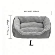 XXL Orthopedic Dog Bed – Washable, Waterproof, Non-Skid, Removable Cover, Large Pet Couch Sofa For Extra Large Dogs, Cats & Puppies - 灰色 - 查看 4