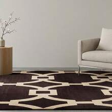 Casa Laura Enxovais Soft Flannel Rug In Modern Prints 2.00 X 1.50 - Various Colors - MARRÓN SUPREMO - Ver 4