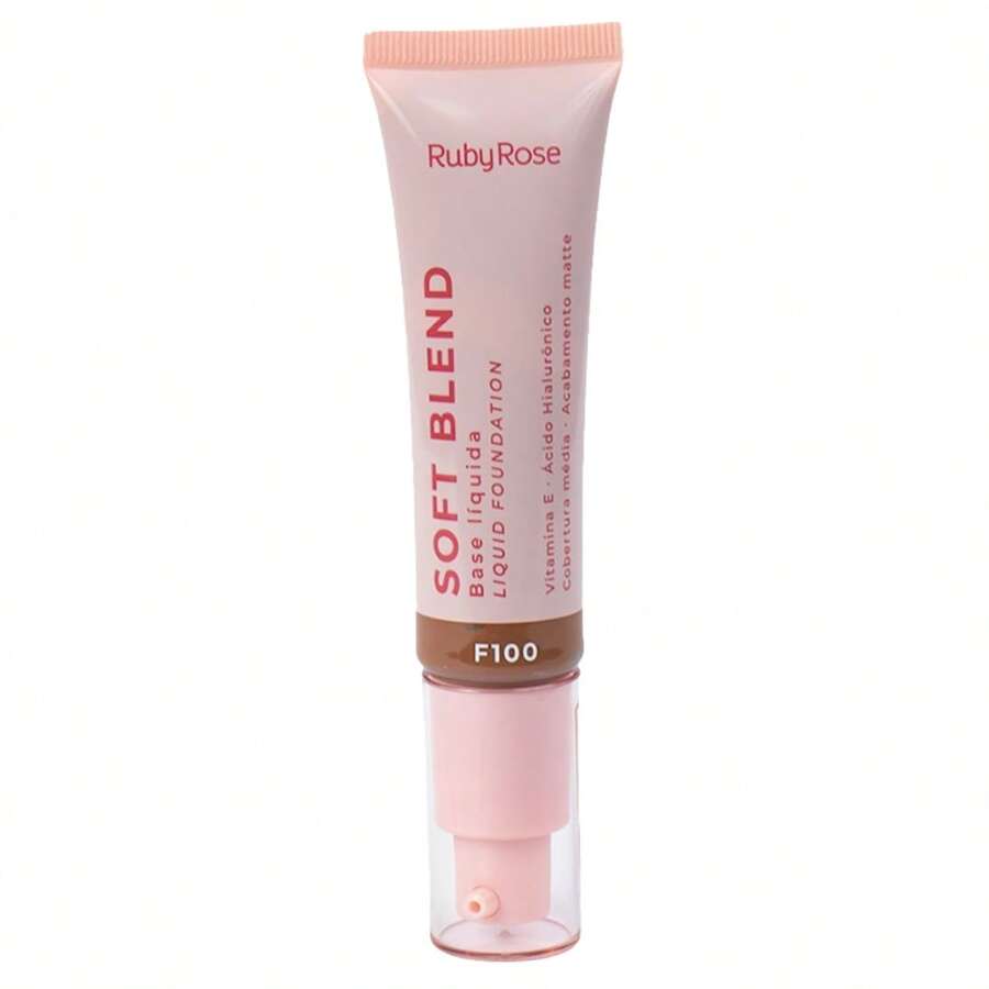 Soft Blend Liquid Foundation - Ruby Rose HBM301 - F100 - View 1