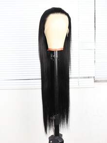 Elegant Long Straight Wig For Women - Bob Wig 6-36 Inch Blended Hair 13*4 Lace Front Wig 180% Density Black/Brown/Burgundy/Orange Versatile For All Races For Daily Use, Family Gatherings, Festivals, Parties Soft Smooth Hair - SNatural - View 3