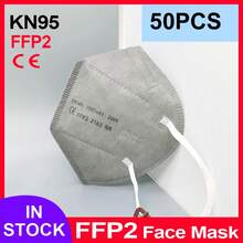 Masks & Accessories - Gray 50PCS - View 3