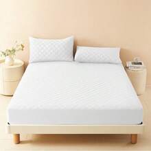 Waterproof Mattress Protector (Single, Standard, Queen, King) - Various Colors - 白色 - 查看 7