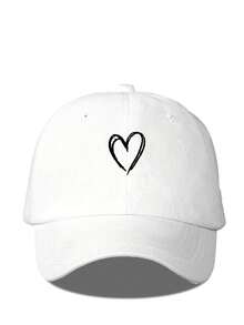 1 chiếc mũ lưỡi trai unisex, mũ bóng chày vành rộng đa năng mùa xuân in chữ, mũ thời trang đường phố phù hợp cho du lịch, nghỉ mát biển. - Nhiều màu - Xem 3