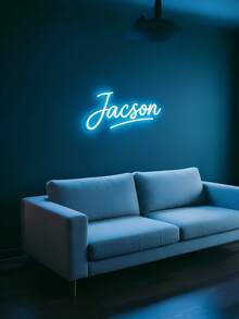 Biển hiệu đèn neon tùy chỉnh, bảng tên neon cá nhân hóa, thích hợp trang trí tường, phòng ngủ, biển hiệu đèn neon cá nhân hóa, quà tặng đám cưới, sinh nhật, Giáng sinh, Ngày của Mẹ, quà tốt nghiệp. - Màu Hồng Tươi - Xem 8