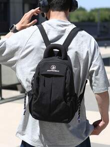 Unisex Lightweight Minimalist Backpack, Portable Large Capacity Student Bookbag For Outdoor, Casual Travel,Y2k - Multicolor - View 10