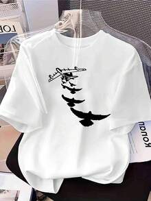 Women T-Shirts - White - View 6