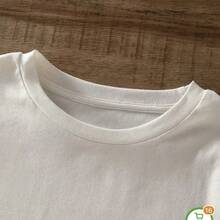 Women's Cotton T-Shirt 200G, European And American Style, New Summer Fashion, Fruit Print, Round Neck, Loose Fit, Versatile, Wholesale - 黑色 - 查看 5