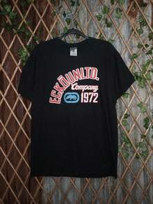 Camiseta unisex de manga corta, talla mediana - Vintage / Y2K Ecko UNLTD co, camisetas hombre de los años 2000, spiderman, ,  mujer, romwe men, boho chic, regalos para maestros, camiseta de mujer, atuendos curvy para hombre, y2k - Negro - Ver 1