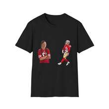 Anna Frey Looking At Brock Purdy T-Shirt - Black - View 1