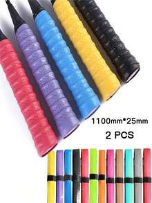 10 cuộn băng quấn cán vợt tennis, băng quấn cán vợt cầu lông, băng quấn cán vợt PU chống trượt, thoáng khí, siêu thấm hút, chuyên nghiệp. - Nhiều màu - Xem 17