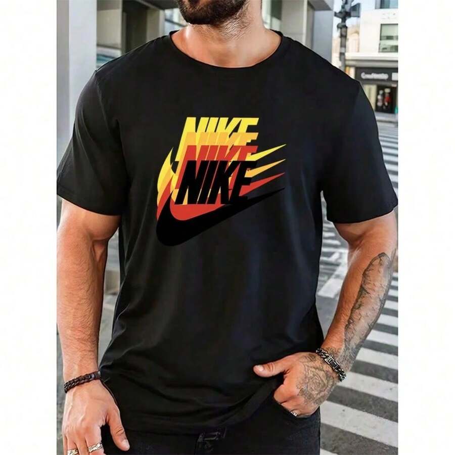 Men T-Shirts - Black - View 1