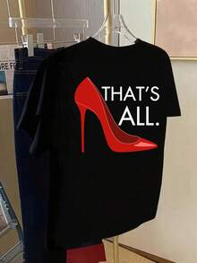 Plus Size T-Shirts - Black - View 3