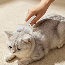2件套宠物脱毛工具，猫咪梳毛刷，长毛宠物两用除毛梳 - 查看 2