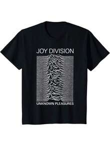 Joy Division Unknown Pleasures T-Shirt - Black - View 6