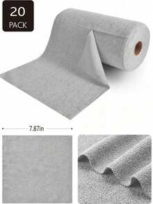 20pcs Reusable Super Absorbent Microfiber Cleaning Cloths - 7.9x7.9 Inches (20x20cm), With Holes, Super Absorbent, Scratch-Resistant, Machine Washable, Multi-Purpose Cleaning Towels Suitable For Home, Kitchen, Dining, Auto Detailing - Multicolor - View 6