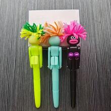 1支趣味拳擊角色圓珠筆，紓壓卡通角色拳擊筆，醜萌毛絨角色筆，趣味紓壓可動圓珠筆，創意拳擊角色，適合教室、辦公室紓壓與送禮 - 炸毛人機械拳擊解壓筆 - 查看 2