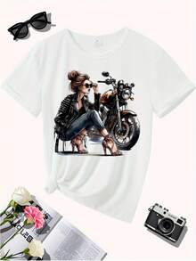 Women T-Shirts - White - View 2