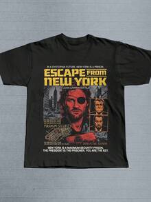 Dam-T-shirts - Svart - Visa 7