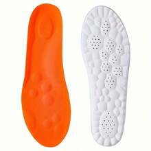 COSYLEE Đế giày cao su Latex đàn hồi cao, giảm xóc và đệm, đế giày thể thao hỗ trợ vòm bàn chân, thoáng khí, giày nữ, giày thể thao nam, giày mùa đông - trái cam - Xem 12
