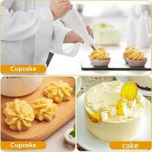 51 piezas Juego de herramientas de boquillas para decorar galletas, kit de decoración de crema para pasteles con boquillas para glaseado - Multicolor - Ver 5