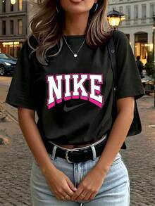 Women T-Shirts - Black - View 4