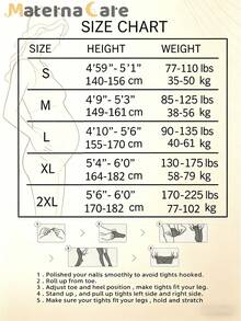 1pc Skin-Tone Semi-Transparent Maternity Pants, Soft Belly Support & Lift Design, Suitable For Early, Middle, Late Pregnancy And Postpartum, Comfortable For Home & Leisure Wear - Apricot - View 6