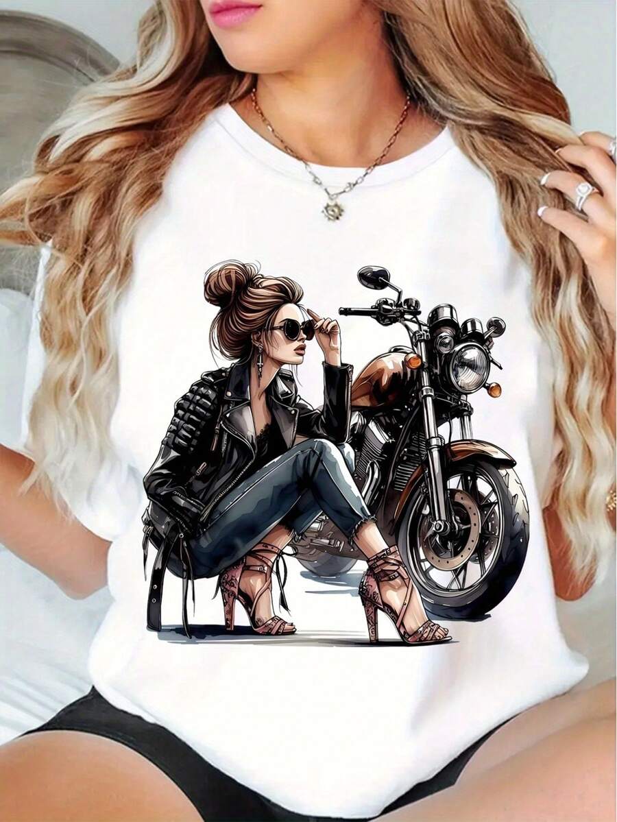 Women T-Shirts - White - View 1
