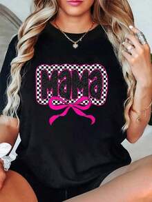 Camiseta con estampado de cangrejo patriótico del 4 de julio de EE. UU., marisco, cangrejo, informal, de cuello redondo, manga corta, cómoda, para primavera y verano, ropa de mujer. - Negro 1 - Ver 7