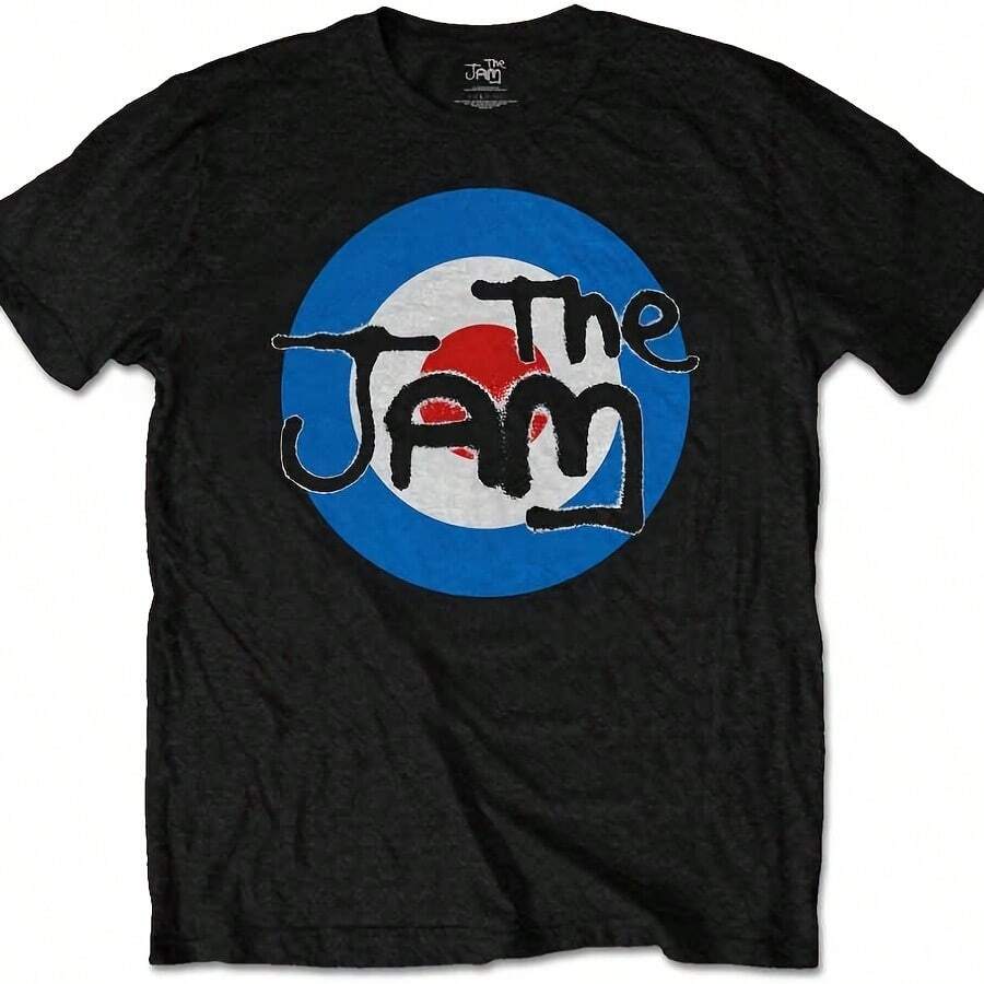 The Jamss - Spray Target Logo Medium T-Shirt - Black - Black - View 1