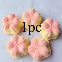 Sticky Sakura Pudding Squishy Slow Rise Play Dough Feel Wet Soft Handheld Stress Relief Toy Birthday Halloween Gift For Teens - Multicolor - View 8