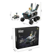 Space Exploration Serie Galaxy Comet Spaceship Lunar Explorer Lunar Rover Star Cruiser Flexible Moving Part Adventure Toy Gifts - 1567 piezas - Ver 6