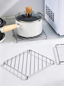 1 Tấm lót cách nhiệt hình vuông, thảm trải bàn chịu nhiệt, đế lót ly, khay đựng dụng cụ nấu nướng - Một kích cỡ phù hợp cho tất cả - Xem 2