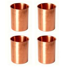 CINEYO 1 cái/2 cái/4 cái Cốc Moscow Mule làm thủ công làm quà tặng - Cốc hình trụ bằng đồng, bề mặt nhẵn không tay cầm, hoàn thiện đánh bóng, hoàn hảo cho cocktail, phù hợp cho Giáng sinh, Halloween, Lễ Phục sinh, Ngày lễ Tình nhân, Oktoberfest và nhiều dịp khác, có thể dùng làm ly bia, ly rượu, tách cà phê, ly shot, thiết yếu cho các bữa tiệc và kỷ niệm sinh nhật, cũng là món quà tuyệt vời cho Ngày của Cha - Nhiều màu - Xem 10