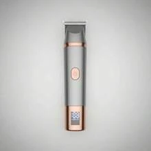 Men's Hair Clipper With LCD Display - BLUE - View 1