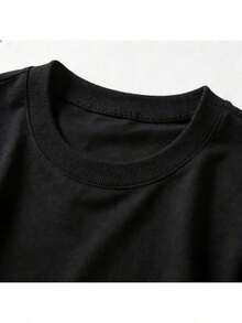 Summer Tops, Men's T-Shirt, Summer Tops Dream JJ Maybank Vintage Men's T-Shirt, Bank Movie Style, Soft Fabric, Short Sleeves, Casual Crew Neck T-Shirt, Cotton T-Shirt, Streetwear Cotton T-Shirt, Summer Clothing - 黑色 - 查看 4