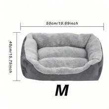 XXL Orthopedic Dog Bed – Washable, Waterproof, Non-Skid, Removable Cover, Large Pet Couch Sofa For Extra Large Dogs, Cats & Puppies - 灰色 - 查看 5