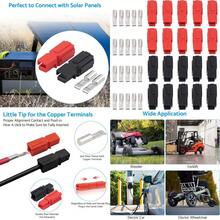 NEW 20x ANDERSON POWERPOLE RED And BLACK 30 AMP PLUGS+ 20 MARINE QUALITY CONNECTOR - Star - View 2