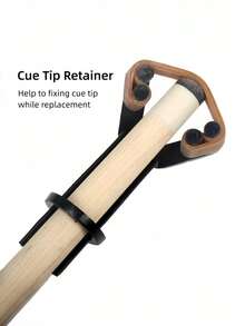 1 pieza Alineador de taco de billar en forma de Y, herramienta multifuncional para dar forma a la punta del taco de billar, máquina prensadora de punta de taco de billar, accesorios de reparación de punta de taco, apto para varios tacos de billar, duradero y resistente al desgaste, estructura en forma de Y, sujeción estable. - Multicolor - Ver 4