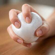 Đồ chơi bóp giảm căng thẳng hình quả cầu tuyết, đồ chơi nhồi bông mềm mại, đồ chơi bóp bóng cảm giác dành cho người lớn, Needo, đồ chơi bóp hình pho mát, đồ chơi bóp hình bánh bao, đồ chơi giảm căng thẳng, đồ chơi bóp mềm. - Bóng giảm áp tăng chậm - Xem 3