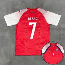 [48-Hour Shipping] Haiti National Team 2026-2027 Season Home Red And White Short-Sleeved Football Jersey With Multiple Player Numbers 2 / 4 / 7 / 14 - 第14號 - 查看 5