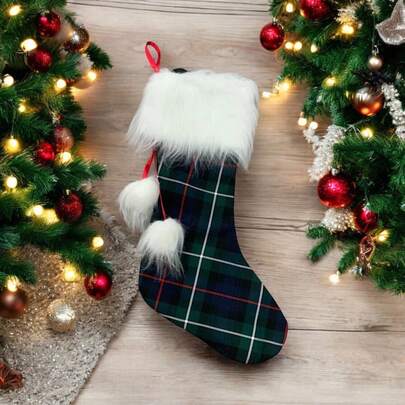 MKenzie Tartan Christmas Stocking