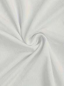 Camiseta casual para hombre con estampado de hámster |   Color liso, cuello redondo, corte regular, lavable aáquina, para amantes de los animales - Blanco - Ver 5